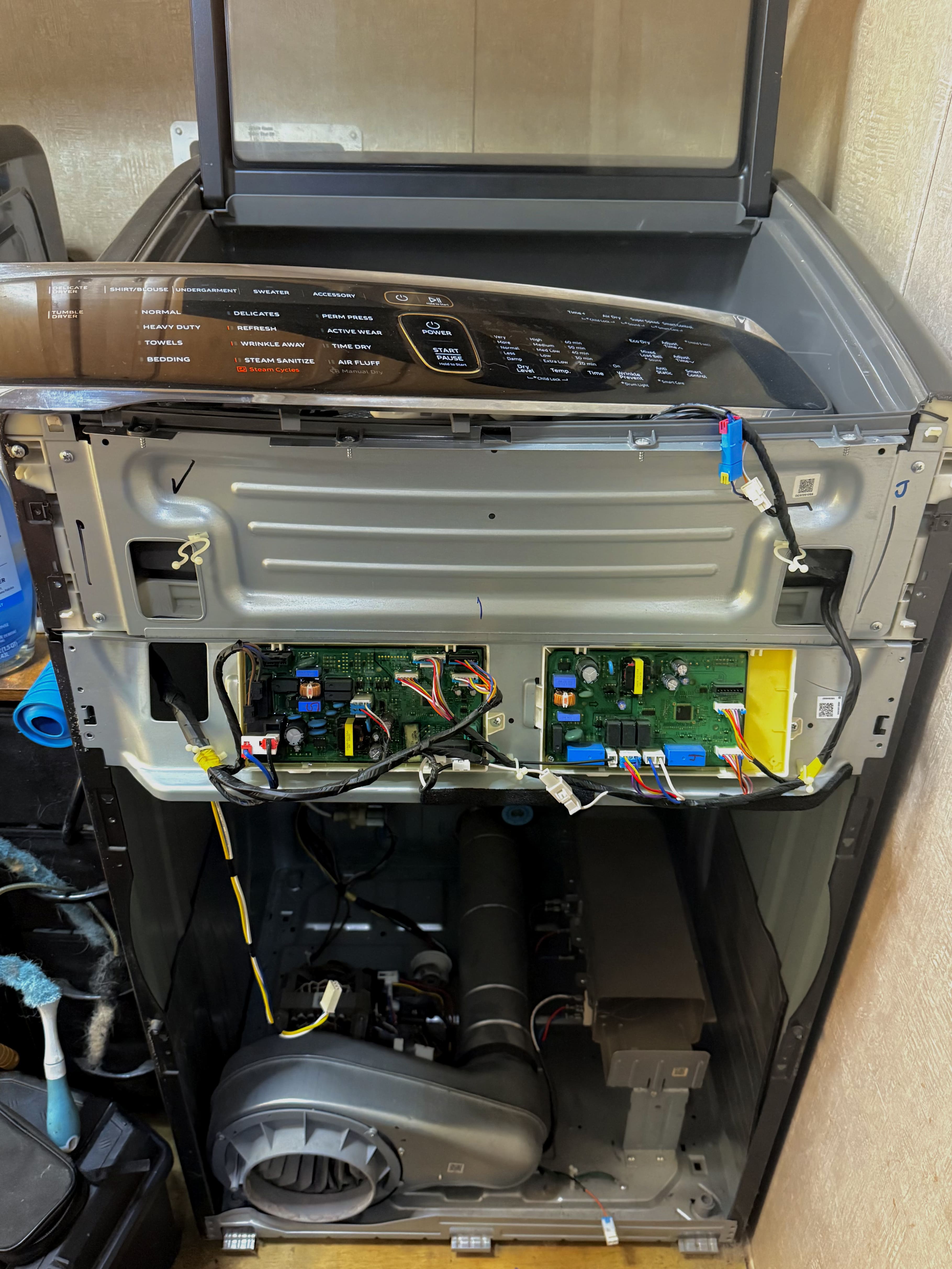 Completed appliance repair