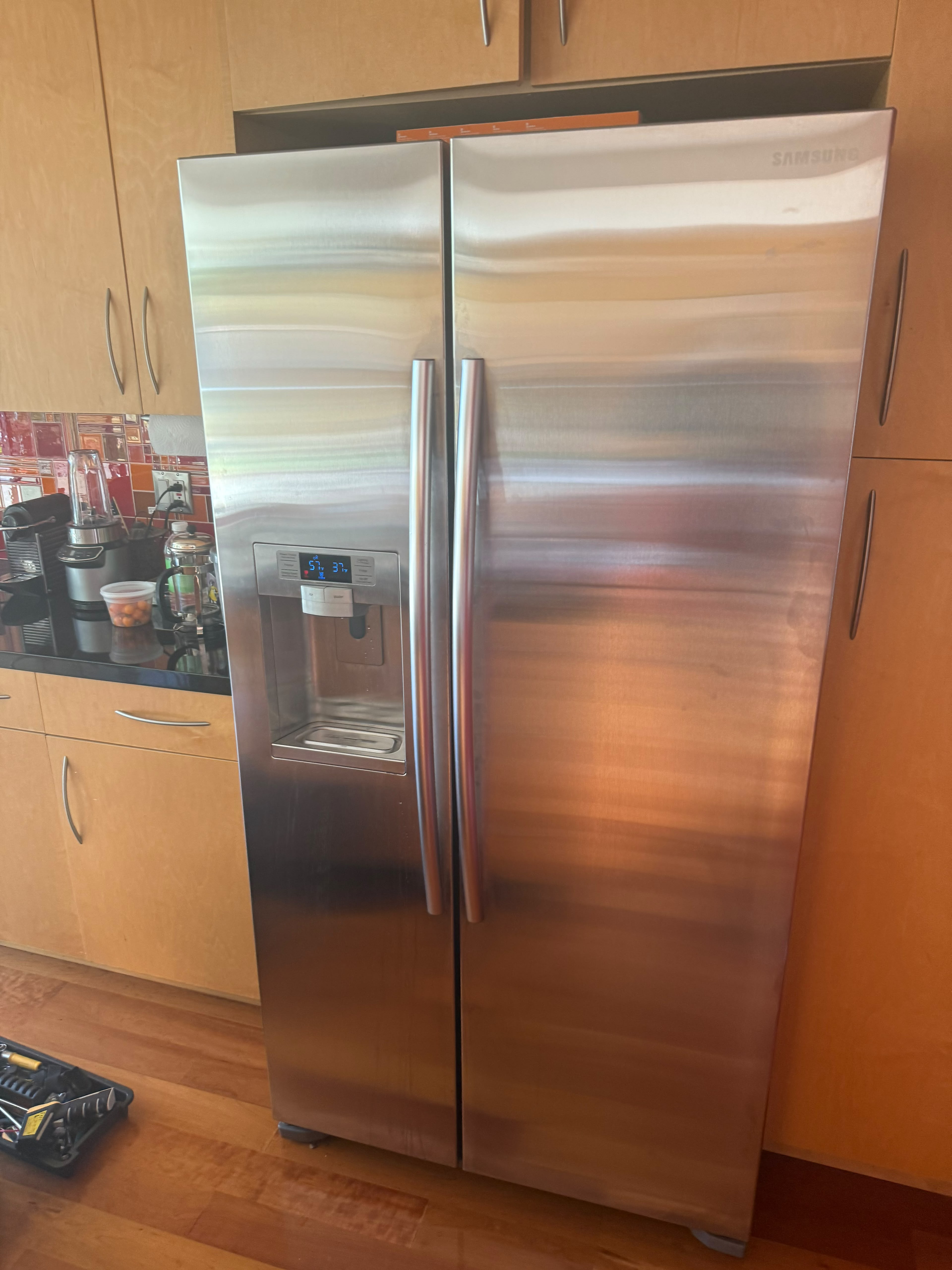 Completed appliance repair
